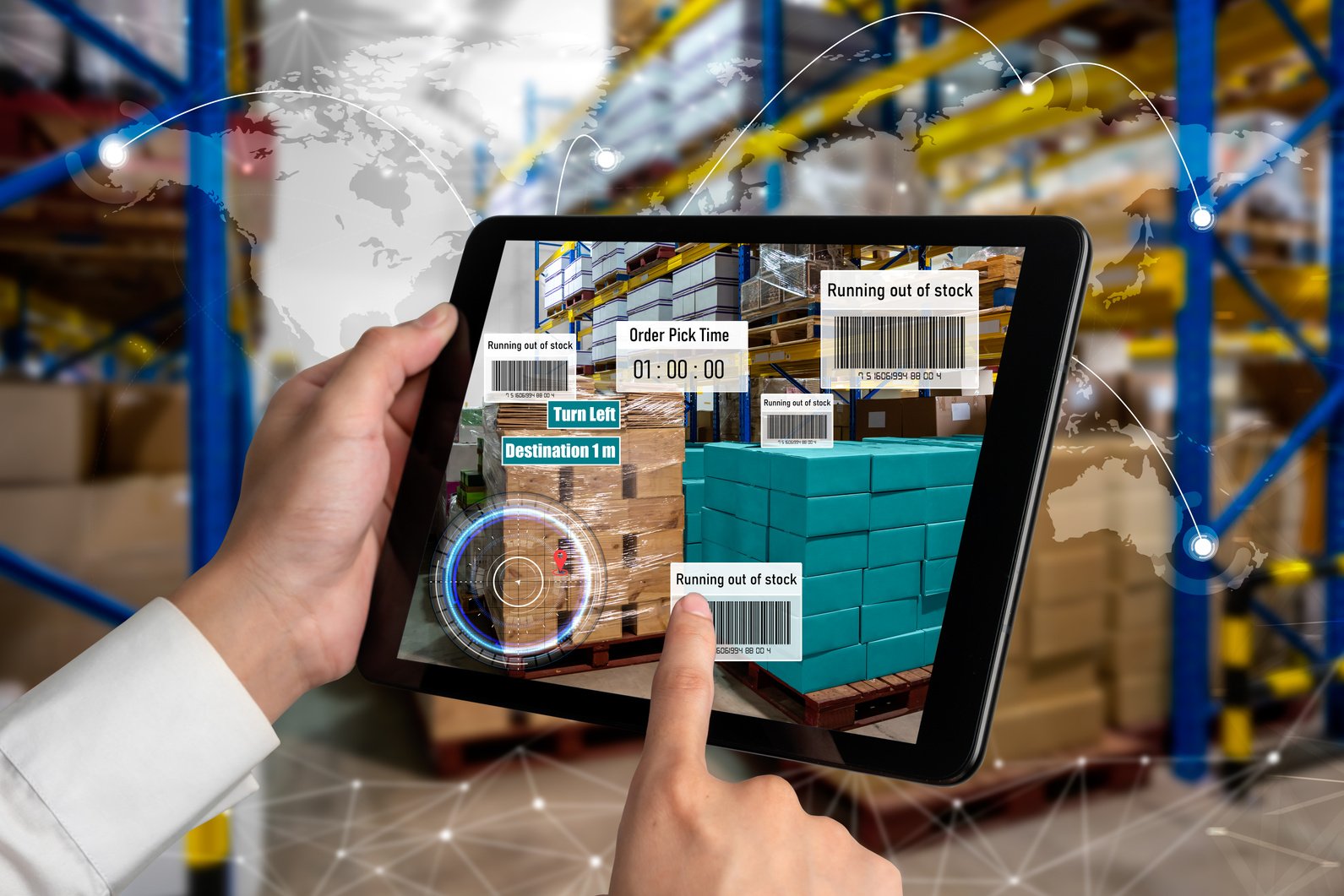 Smart warehouse management system using augmented reality technology